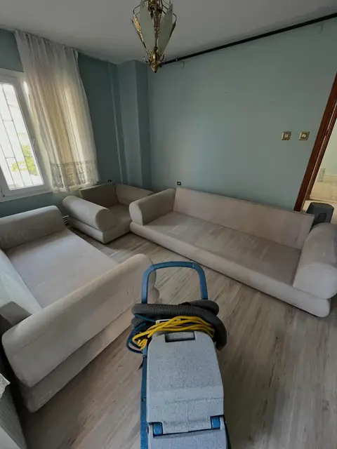 Bej köşe koltuk takımı — Bornova, İzmir